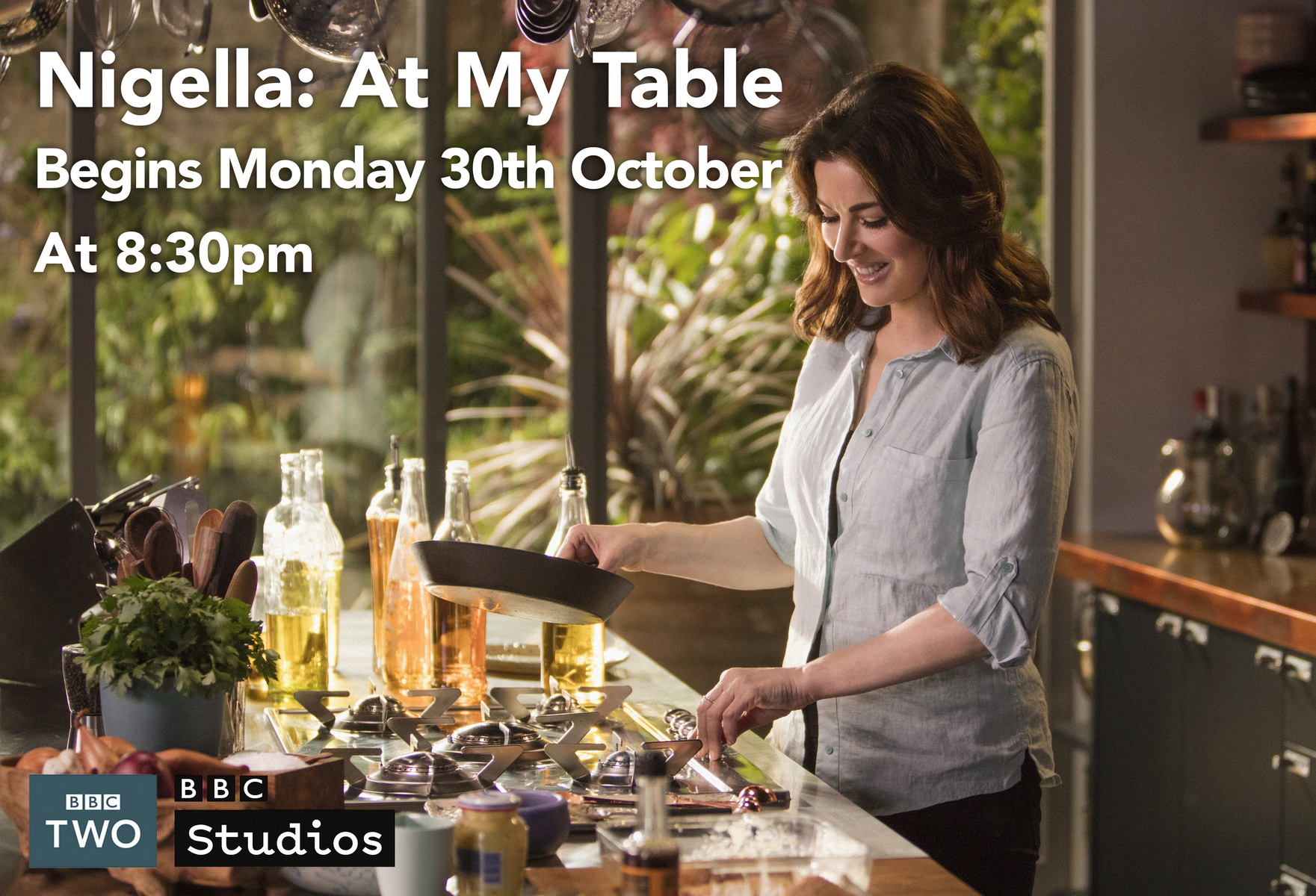 Nigella At My Table TX card